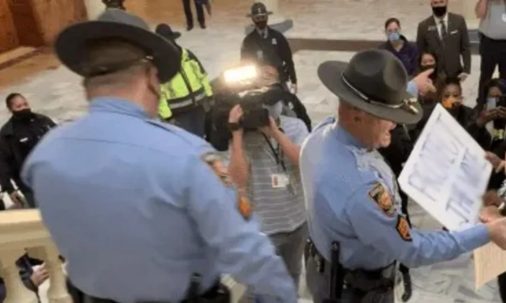 Top Democrat Arrested By Capitol Police – Dragged Out In Handcuffs