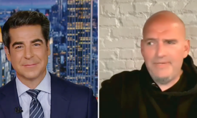 All Hell Breaks Loose On Fox When Jesse Watters Asks Fetterman One Question