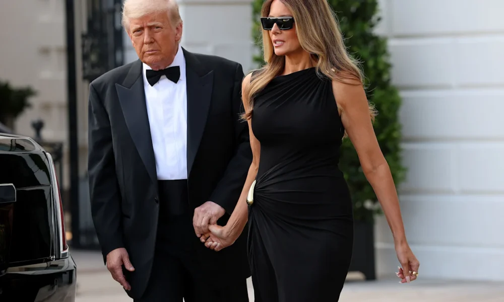 Trump, First Lady Walk Into Grand Opening — Floored By Stunning Surprise