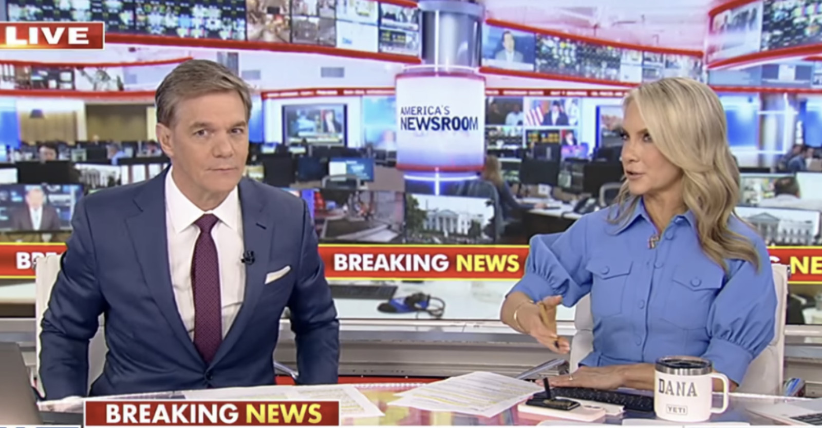 Fox News Reporter Gets Cryptic Warning Right Before Mass Attack