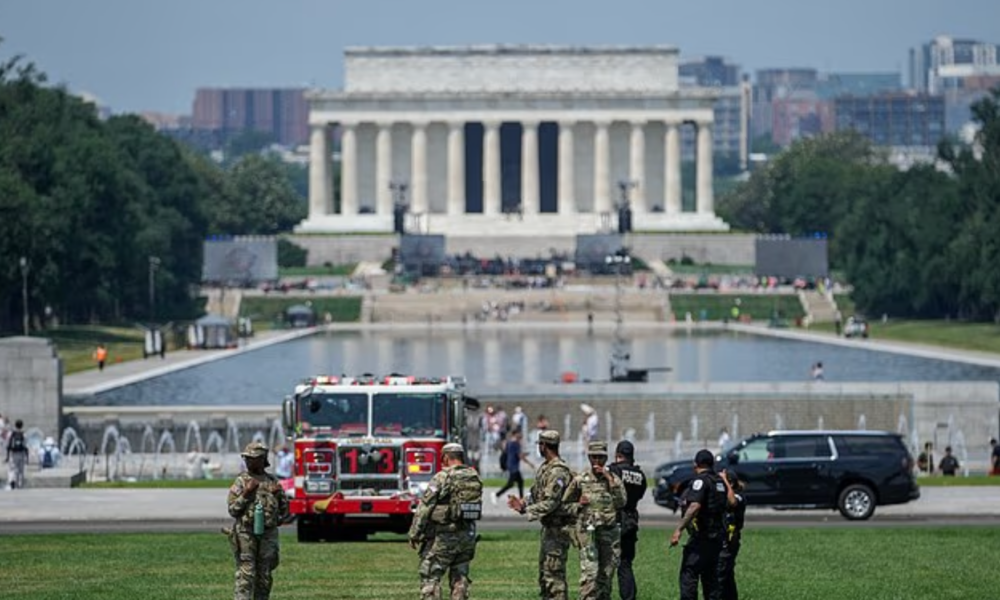 Sinister Code Appears on National Mall Days Before Trump’s 250 Celebration