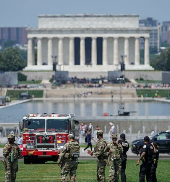 Sinister Code Appears on National Mall Days Before Trump’s 250 Celebration