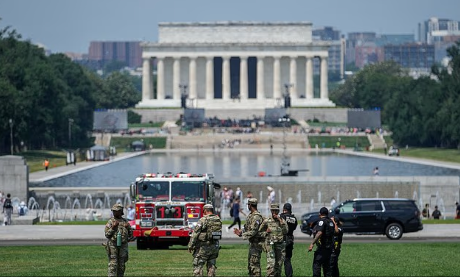 Sinister Code Appears on National Mall Days Before Trump’s 250 Celebration