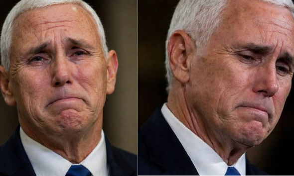 Mike Pence Makes Humiliating Tearful Announcement On LIVE TV