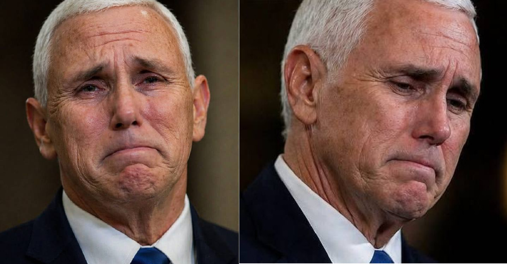 Mike Pence Makes Humiliating Tearful Announcement On LIVE TV
