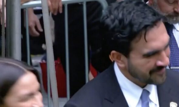 AOC/Mamdani Caught Doing Unthinkable During 9/11 Memorial Service For Victims