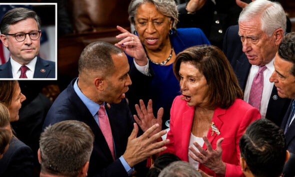 House Passes It 237-169 –Dems FLIP And Humiliate Hakeem Jeffires