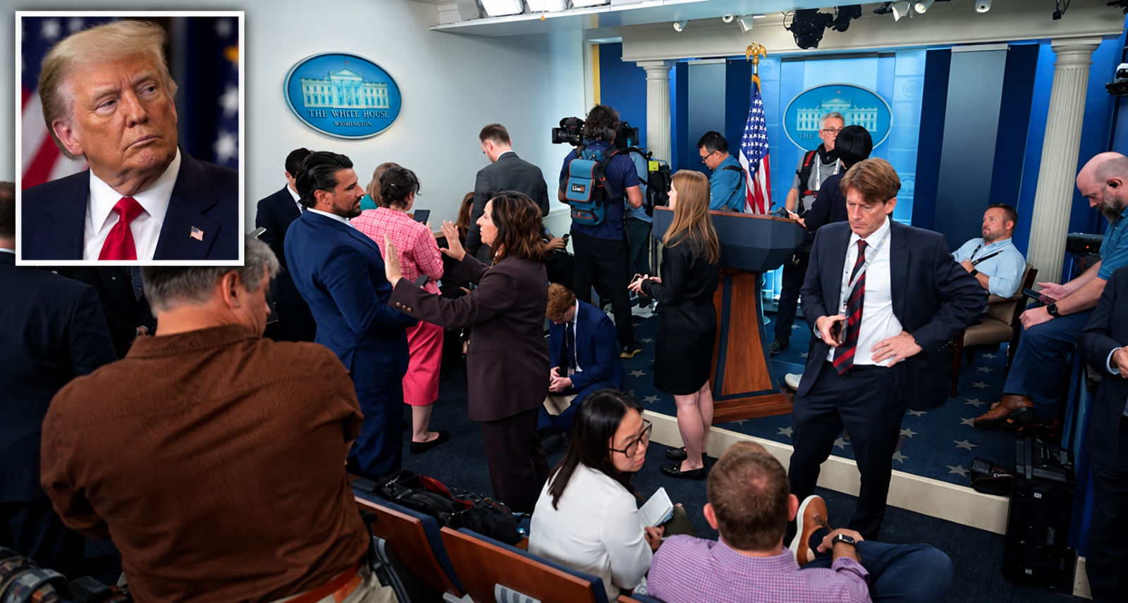 Trump Bans Lib Outlets – You Won’t Believe What Happened Right After!