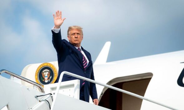 BREAKING: Emergency Exit Deployed From Air Force One With Trump Aboard